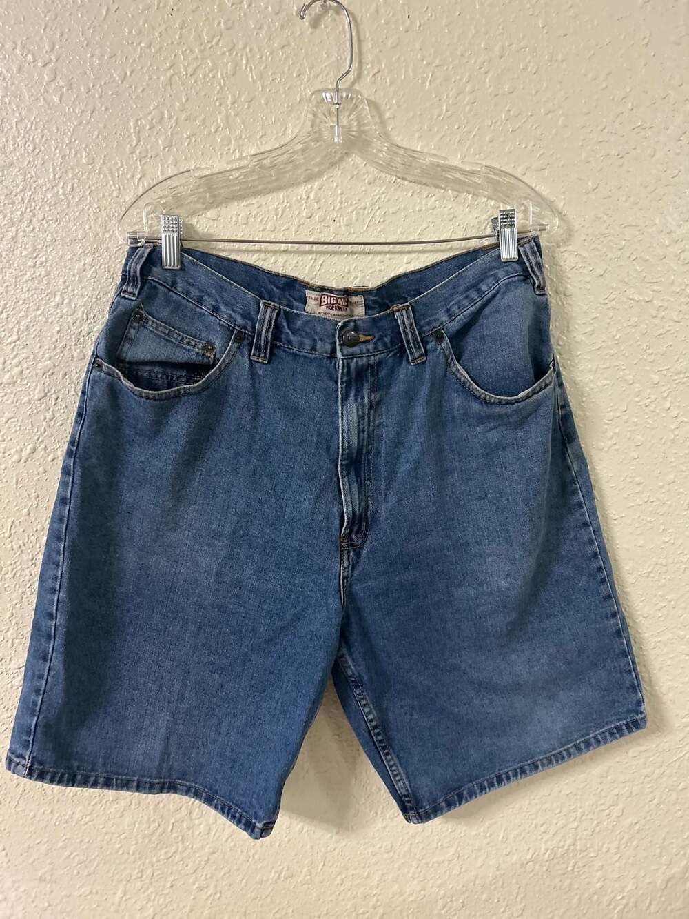 Vintage Big Mac Workwear Men's Blue Denim Jean Shorts